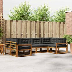 Enjoy Outdoor Comfort with Our 6-Piece Sectional Sofa
