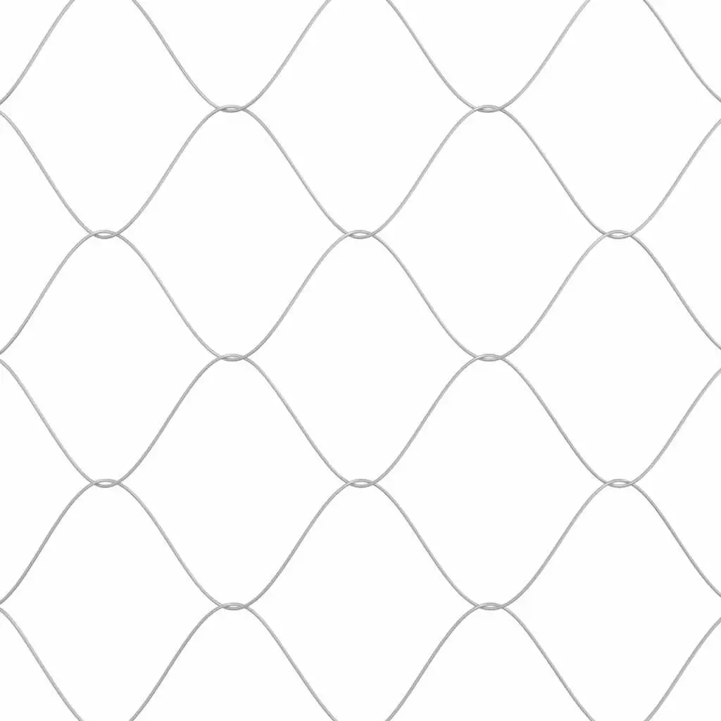 Dog Cage Silver 400 x 200 x 200 cm Galvanised Steel Outdoor Pet Kennel Run