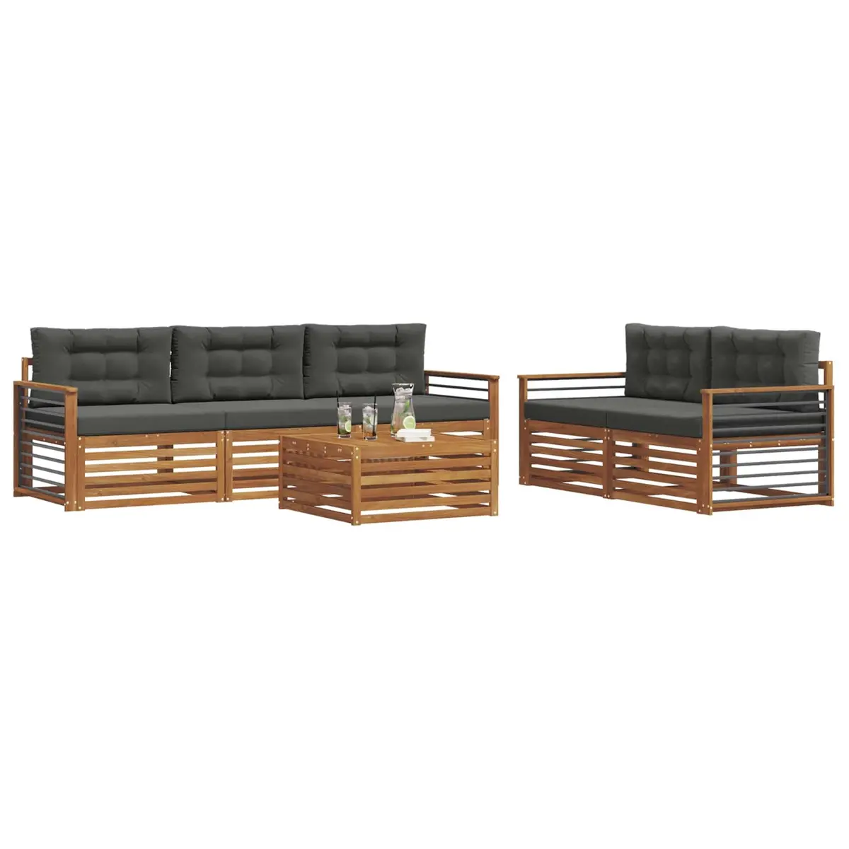 6-Piece Outdoor Sofa Set