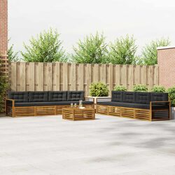9-Piece Outdoor Sofa Set: Modular Comfort for You