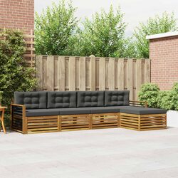 Create Comfort with a 5-Piece Outdoor Sofa Set