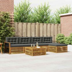 Your 6-Piece Outdoor Sofa Set Awaits You