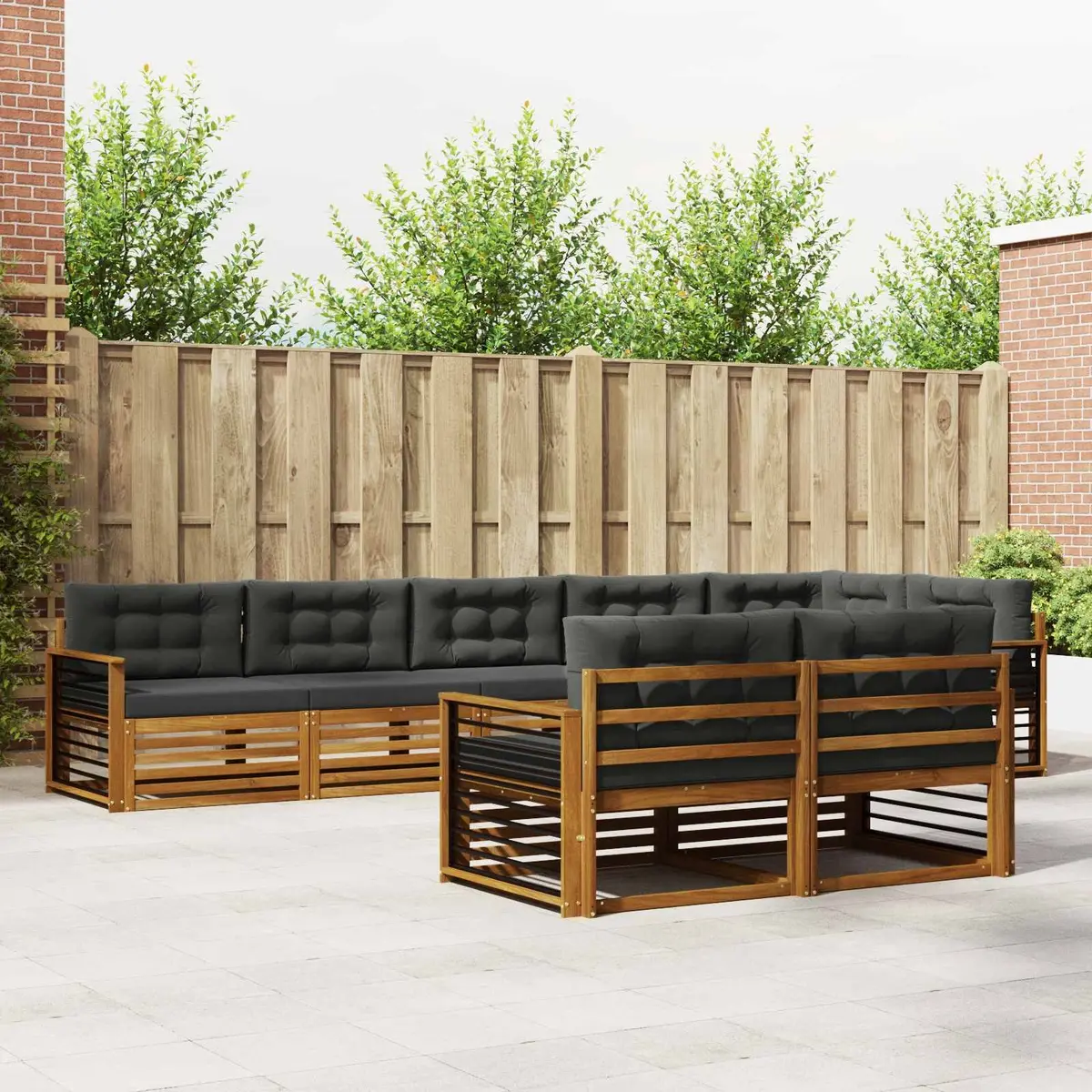 8-Piece Outdoor Sofa Set