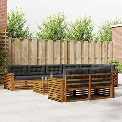 Your New 9-Piece Outdoor Sofa Set Awaits