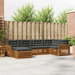 Create Your Perfect Outdoor Space with 6-Piece Sofa Set