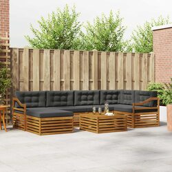 Make Outdoor Relaxation Easy with a 7-Piece Sofa Set