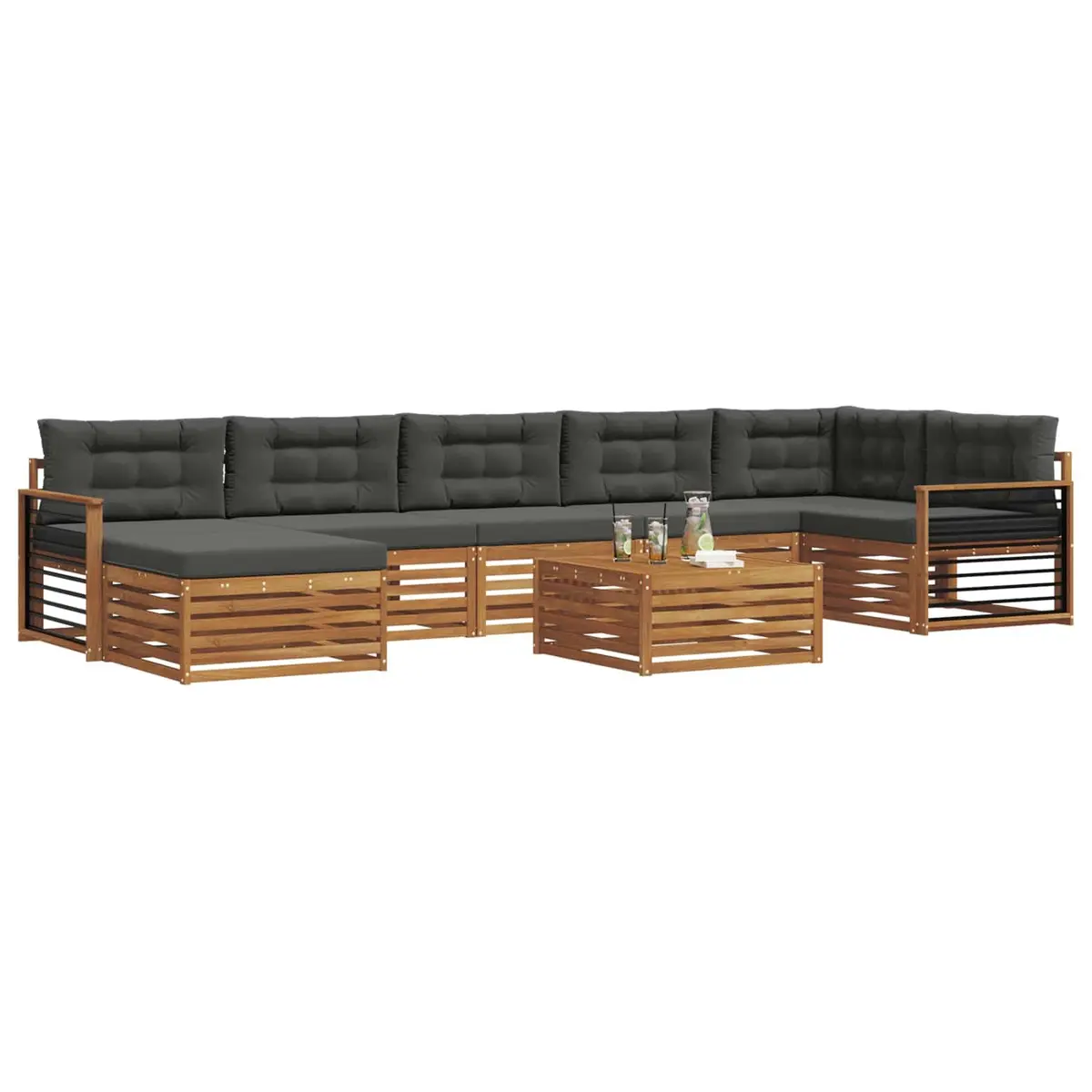 8-Piece Outdoor Sofa Set