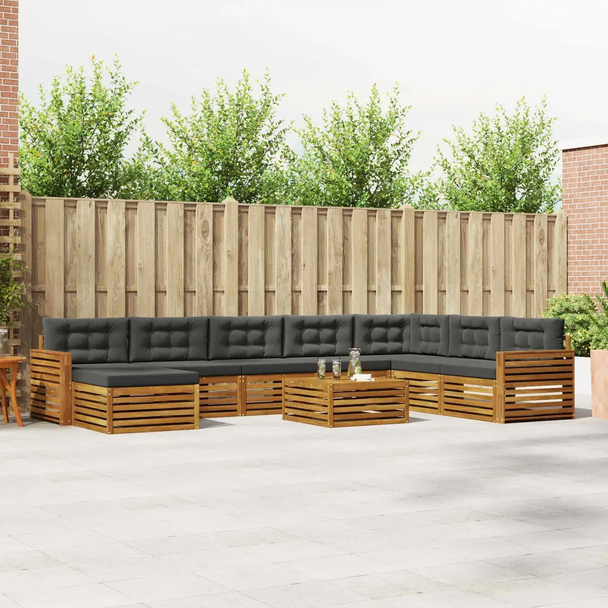9-Piece Outdoor Sofa Set