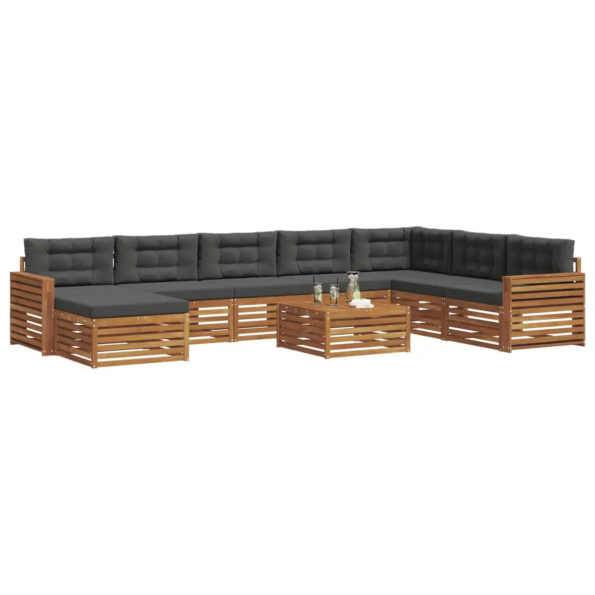 9-Piece Outdoor Sofa Set