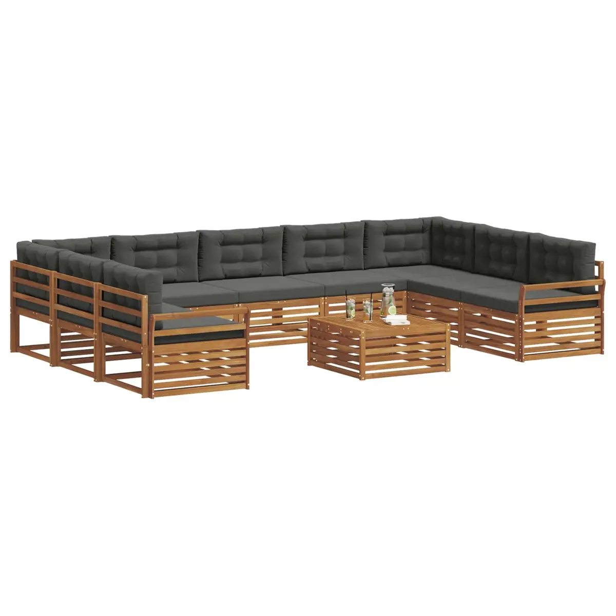 10-Piece Outdoor Sofa Set