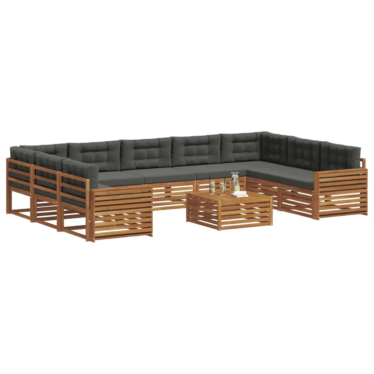 10-Piece Outdoor Sofa Set