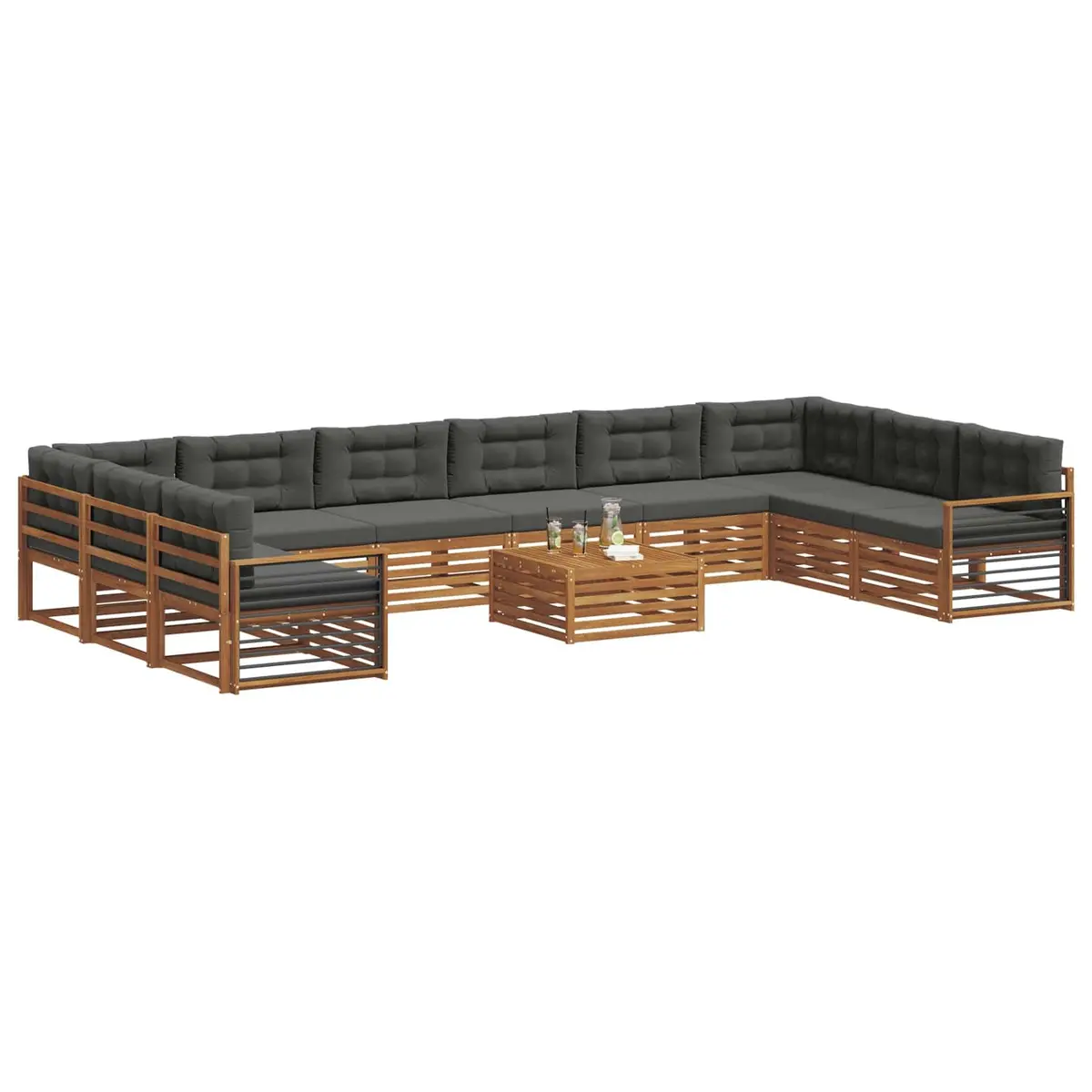 11-Piece Outdoor Sofa Set