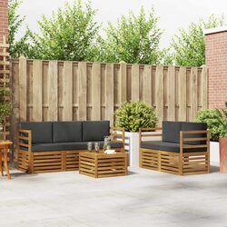 Friendly 6-Piece Outdoor Sofa Set for Your Gatherings