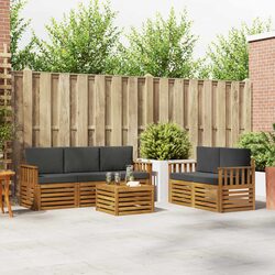 Your Perfect 6 Piece Acacia Wood Outdoor Set Awaits