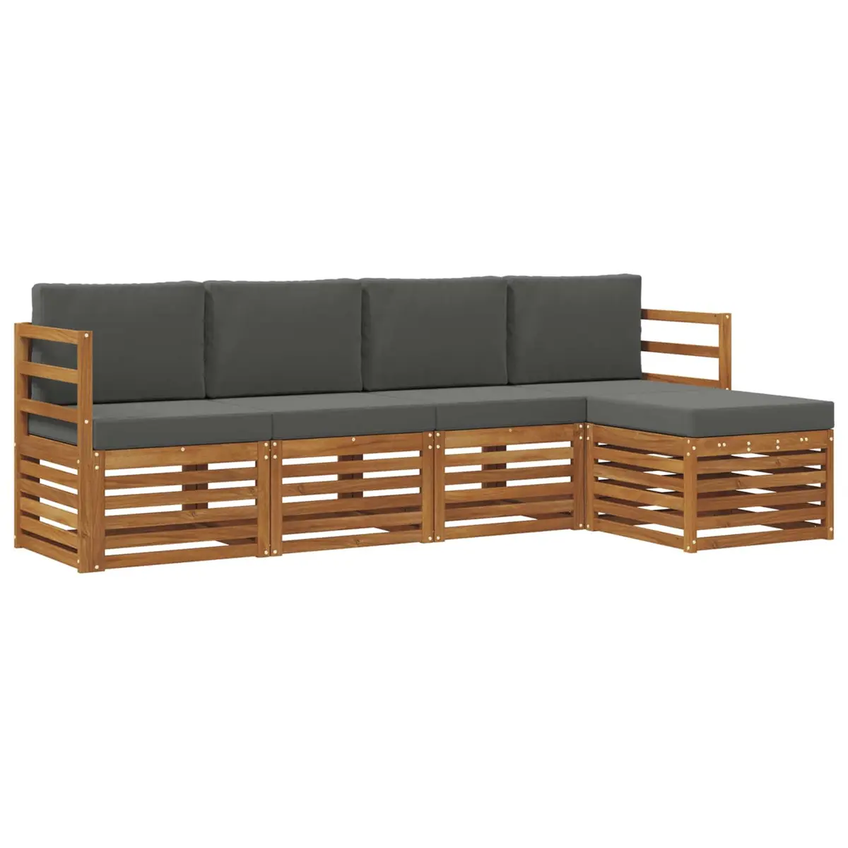 5-Piece Modular Outdoor Sofa Set