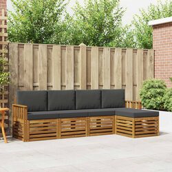 Friendly 5-Piece Outdoor Sofa Set for Your Enjoyment