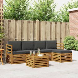 Create Your Outdoor Oasis with 6 Piece Sofa Set