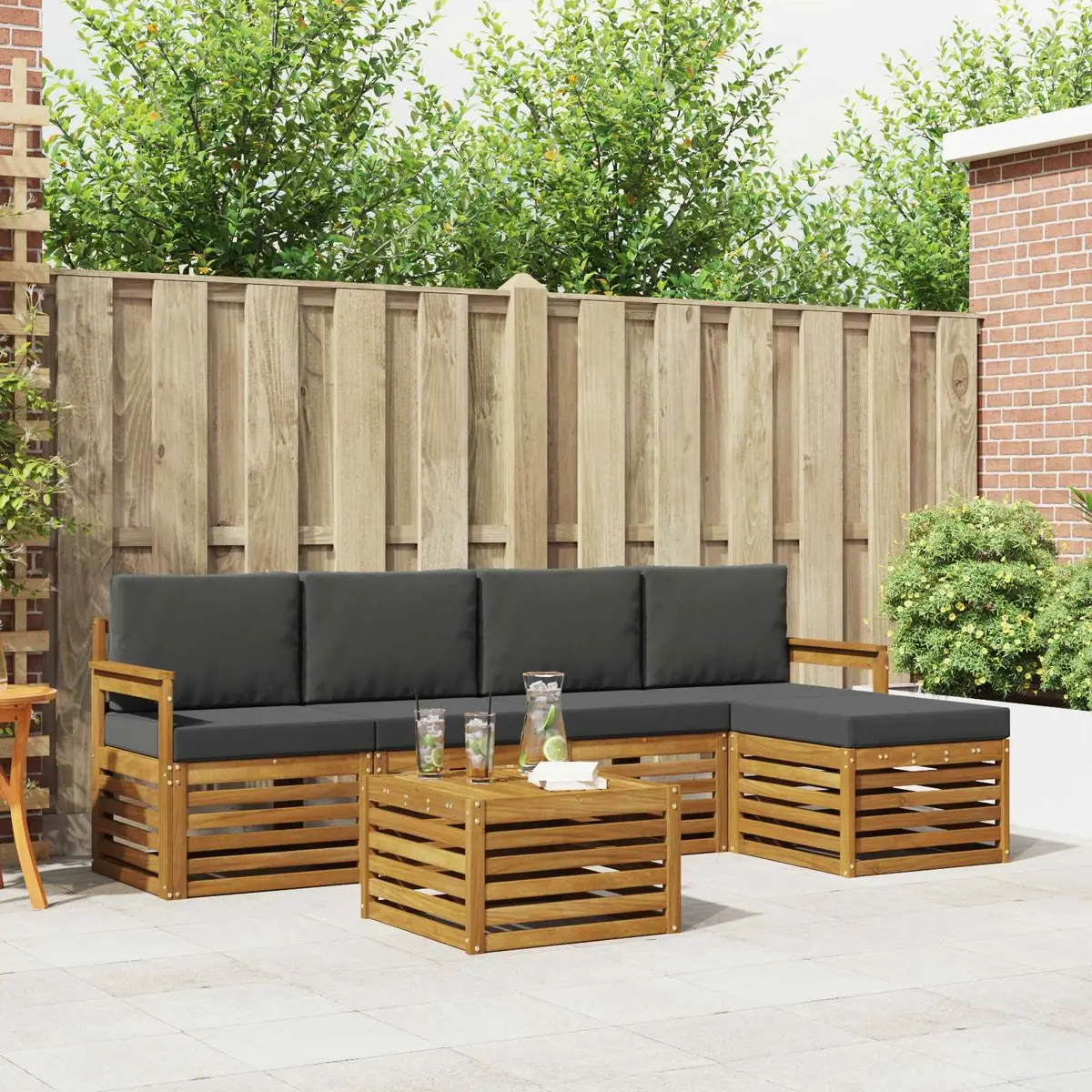 6-Piece Outdoor Sofa Set