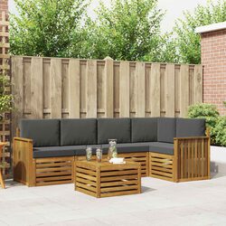 Create Your Perfect Outdoor Oasis with 6-Piece Sofa Set