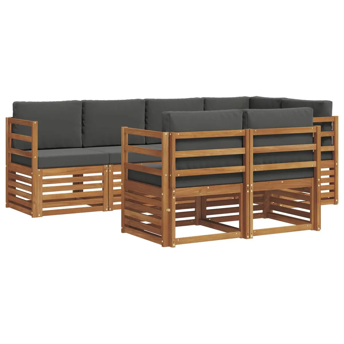 7-Piece Outdoor Sectional Sofa Set
