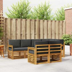 Friendly 7-Piece Outdoor Sofa Set in Anthracite