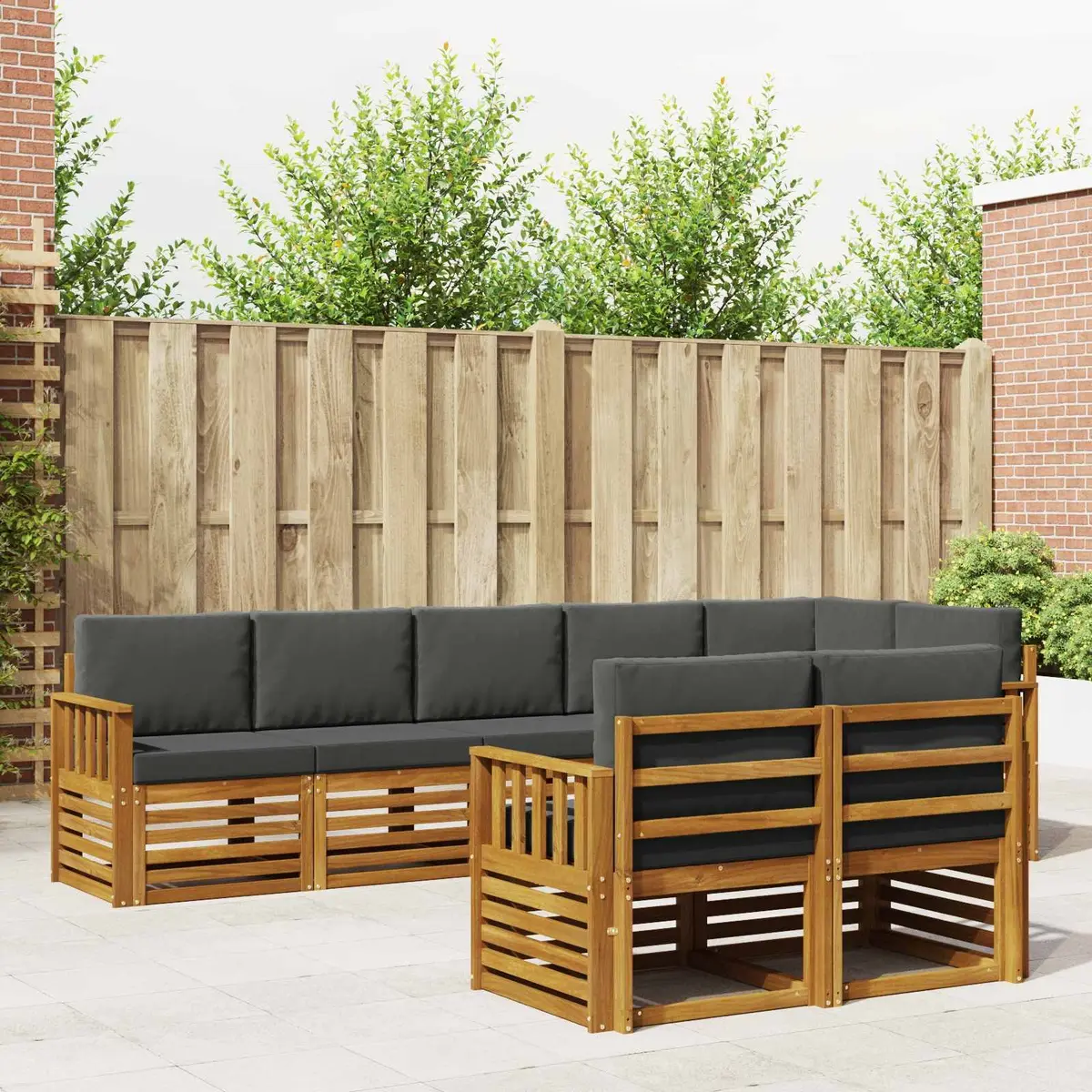 8-Piece Outdoor Sofa Set