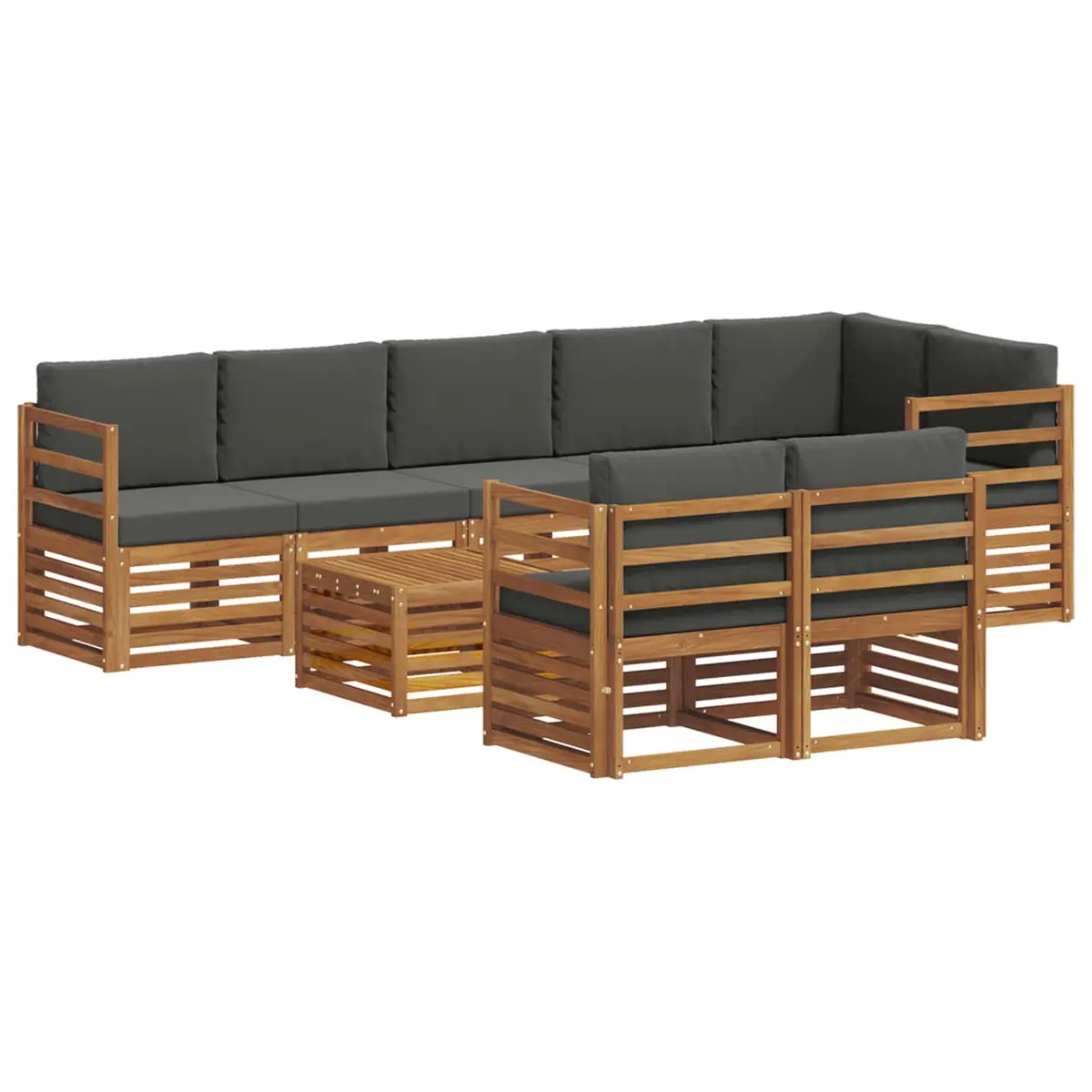 9 Piece Outdoor Sofa Set