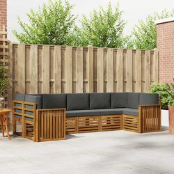 Comfortable 7-Piece Modular Sectional Sofa for Outdoors