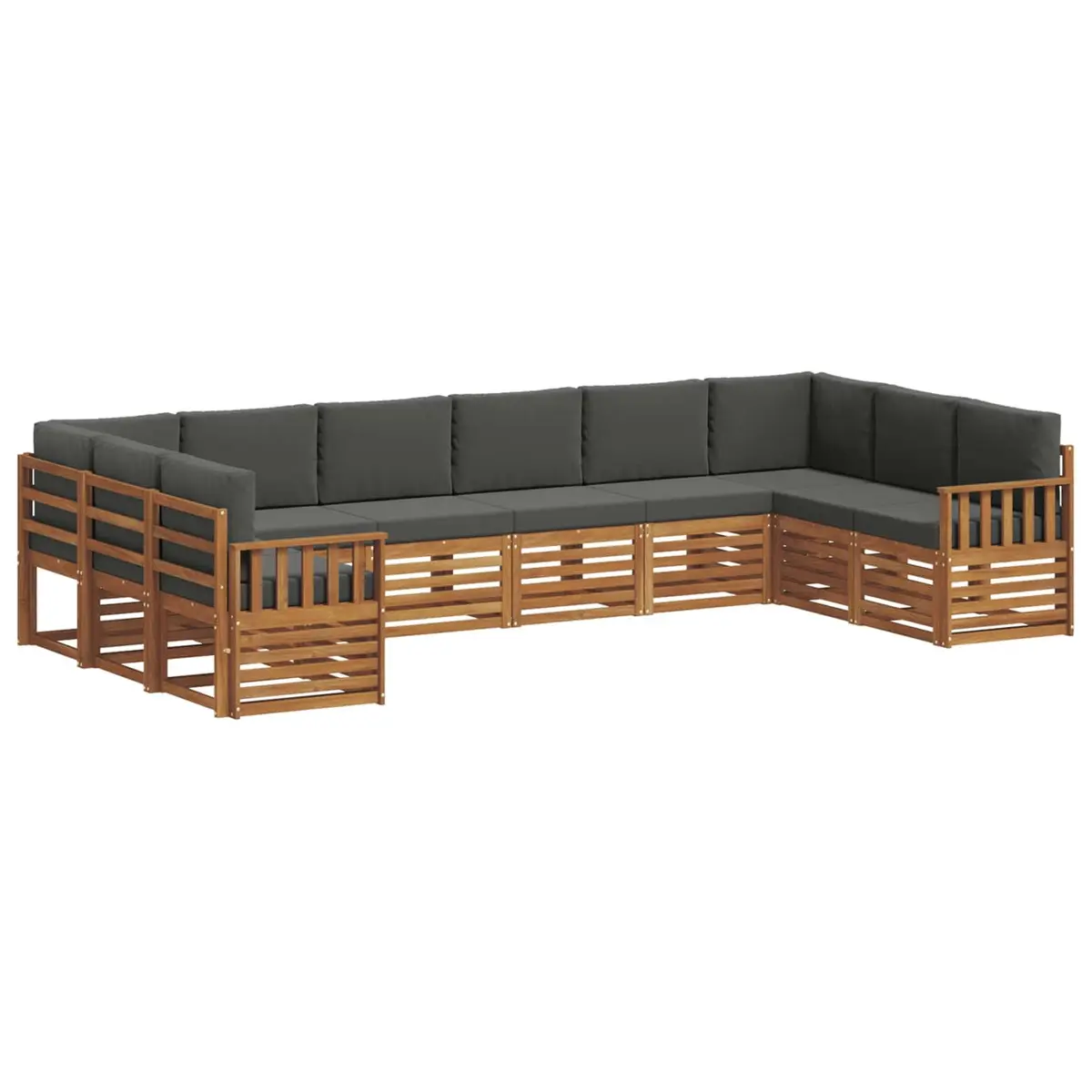 10-Piece Outdoor Sectional Sofa