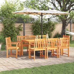 Make Outdoor Dining Enjoyable with This 9-Piece Set