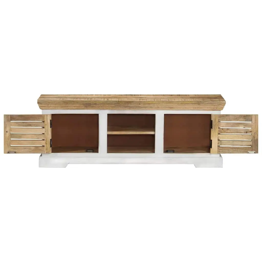 Mango Wood TV Cabinet 110x30x40 cm