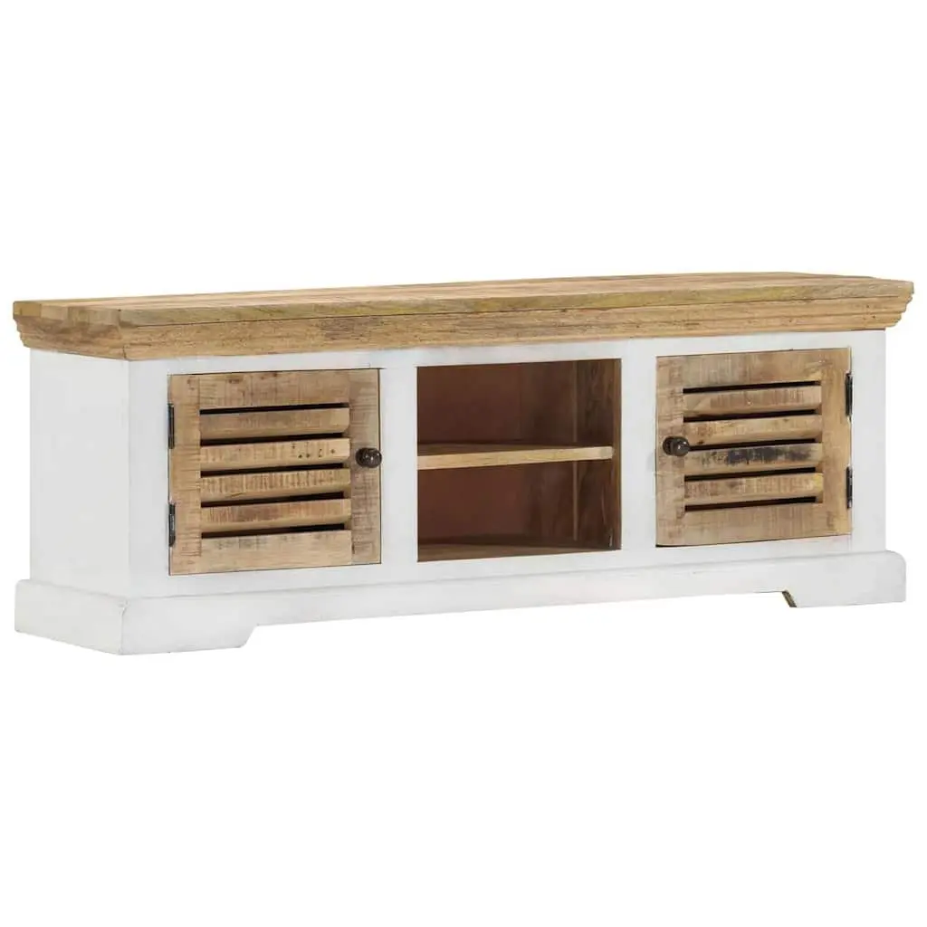 Mango Wood TV Cabinet 110x30x40 cm