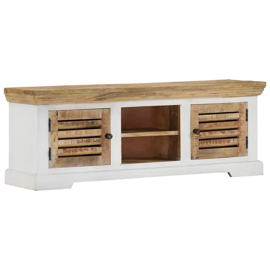 Mango Wood TV Cabinet 110x30x40 cm