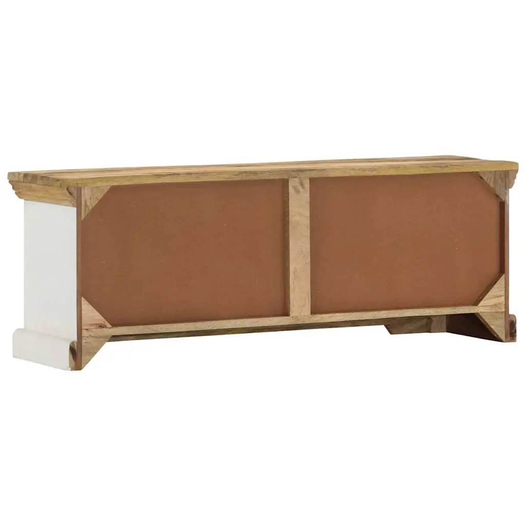 Mango Wood TV Cabinet 110x30x40 cm