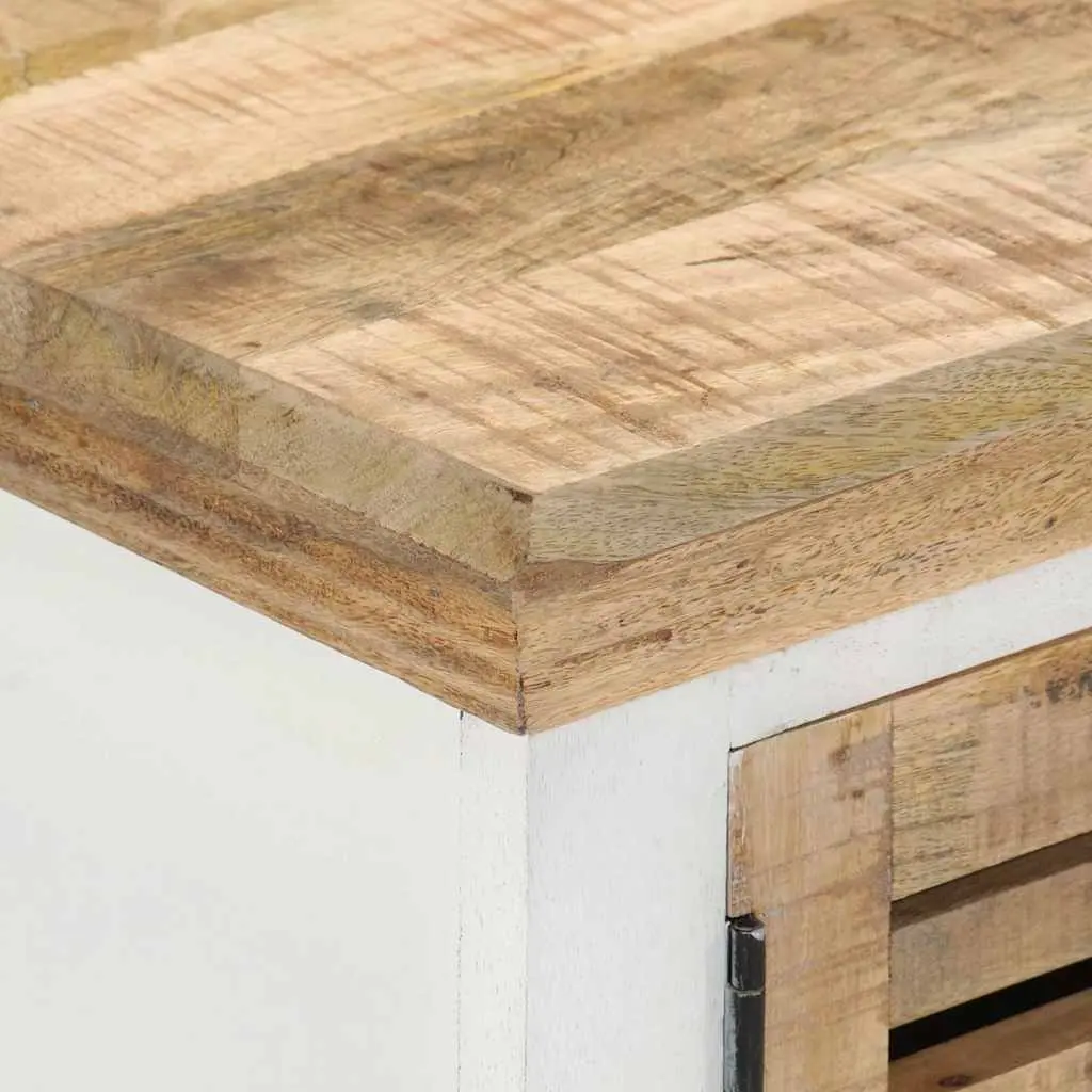 Mango Wood TV Cabinet 110x30x40 cm