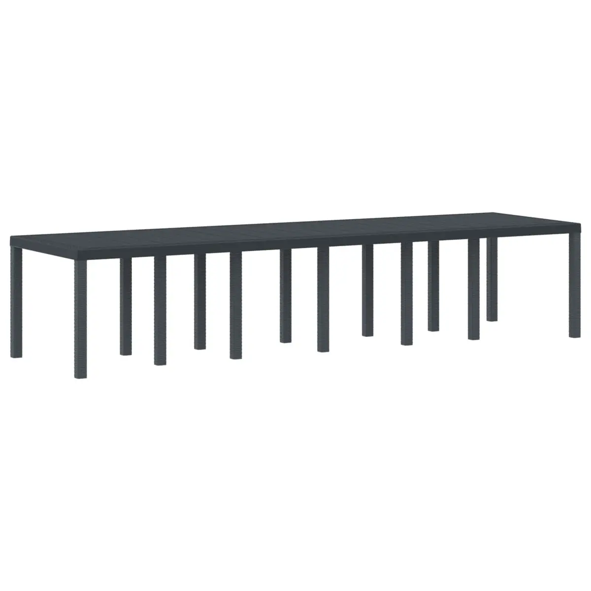 Anthracite Garden Dining Table