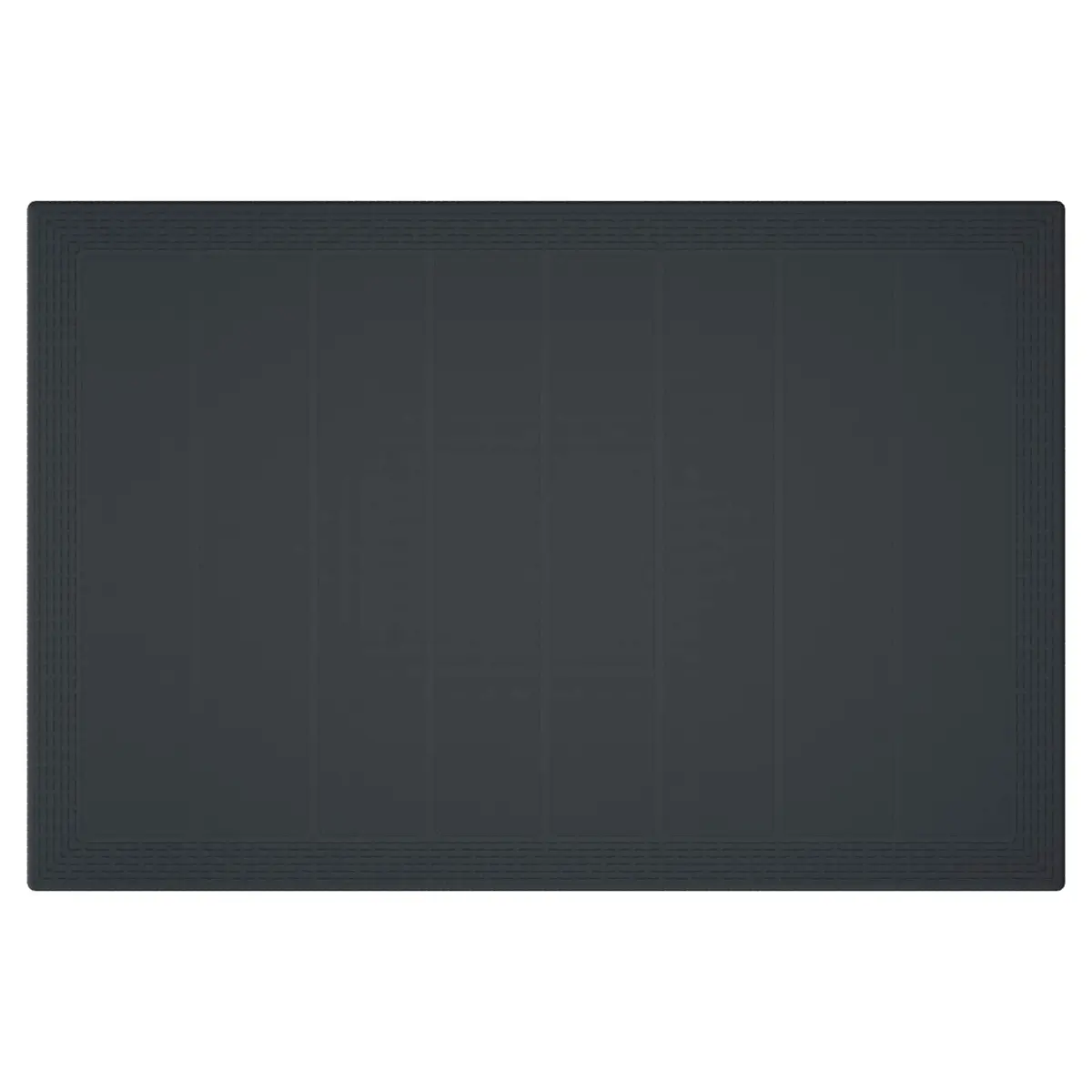 Garden Dining Set 7 Pieces Modern Outdoor Patio Table Chairs Anthracite Rattan