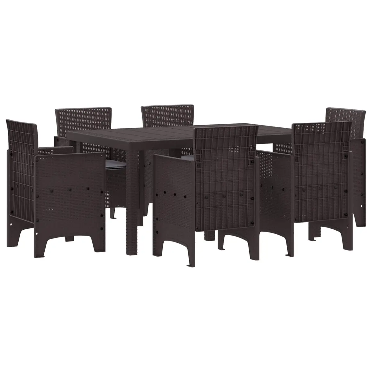 7-Piece Garden Dining Set for Entertaining