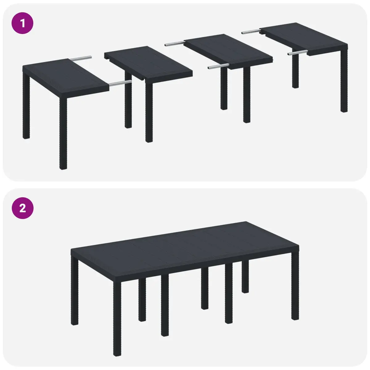 9 Piece Garden Dining Set