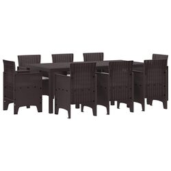 Your Ideal 9 Piece Garden Dining Set Awaits You