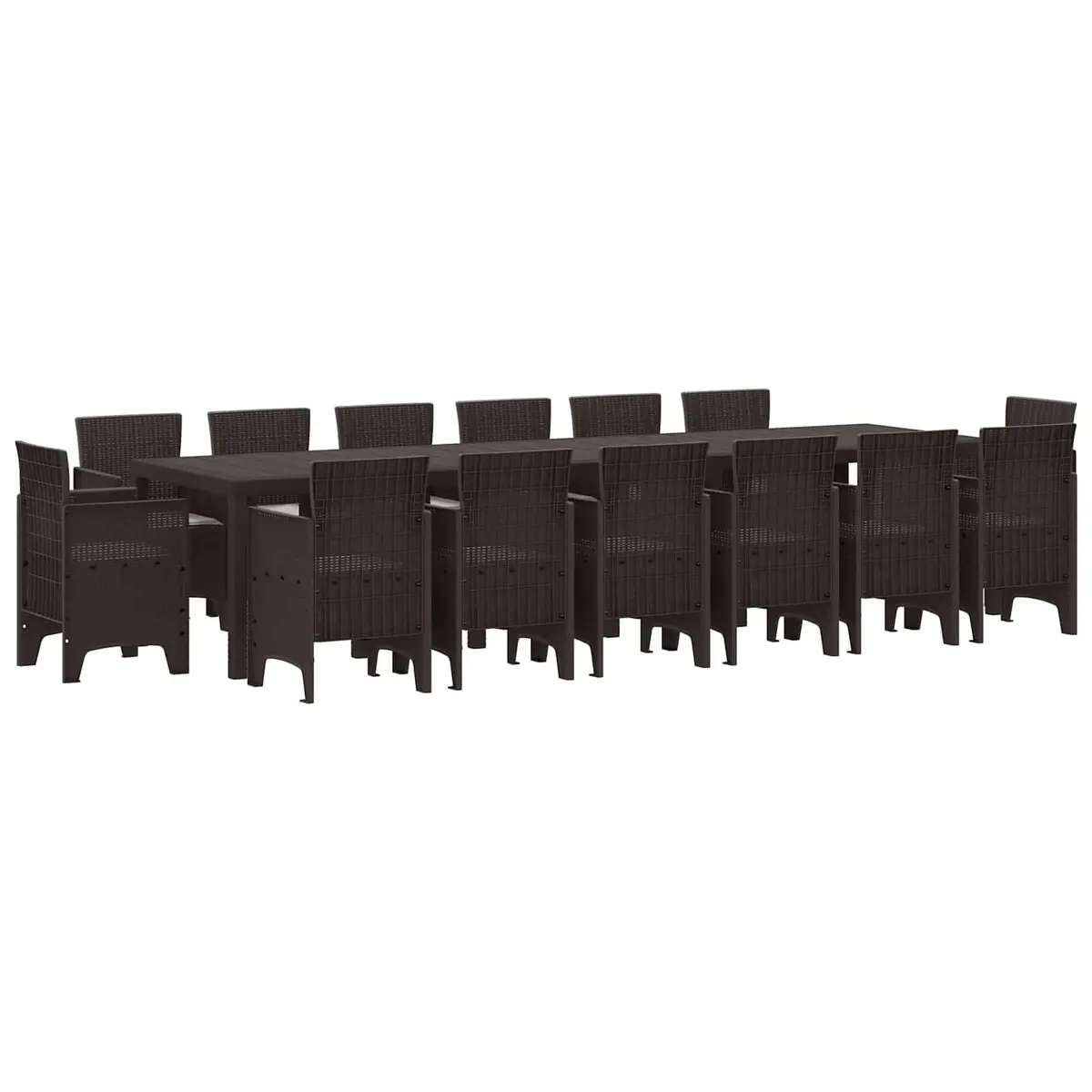 15 Piece Garden Dining Set