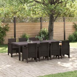 Your Outdoor Dining Companion: 9-Piece Set