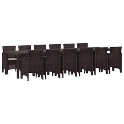 Your Perfect Outdoor Dining Solution: 13-Piece Set