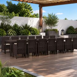 Enjoy Outdoor Dining with Our 15-Piece Garden Set