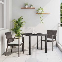 A Friendly 3-Piece Garden Dining Set for You