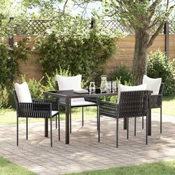 Welcoming Outdoor Dining Set: 5 Pieces for Your Space