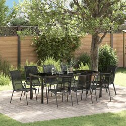 Friendly 9-Piece Dining Set for Your Outdoor Gatherings