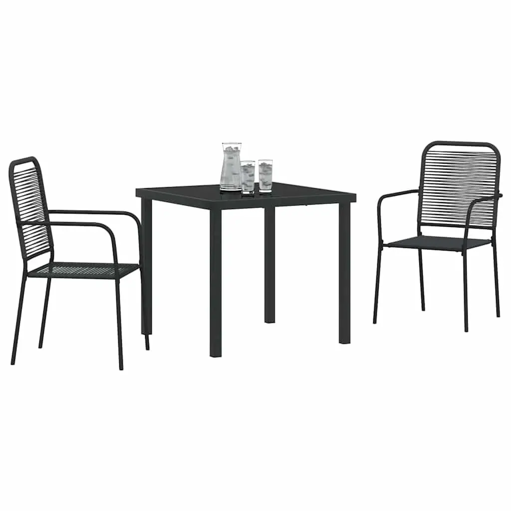3-Piece Dining Set for Outdoor Use