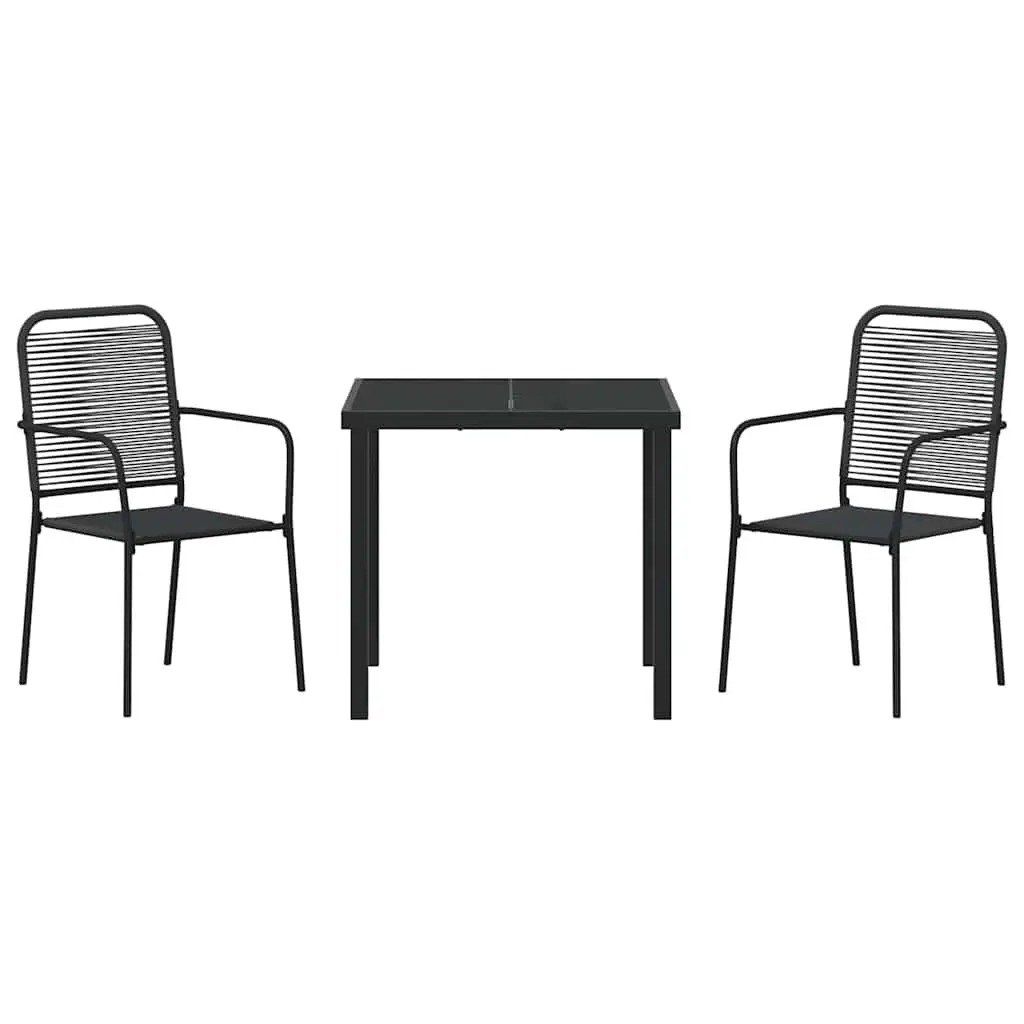 3-Piece Dining Set for Outdoor Use