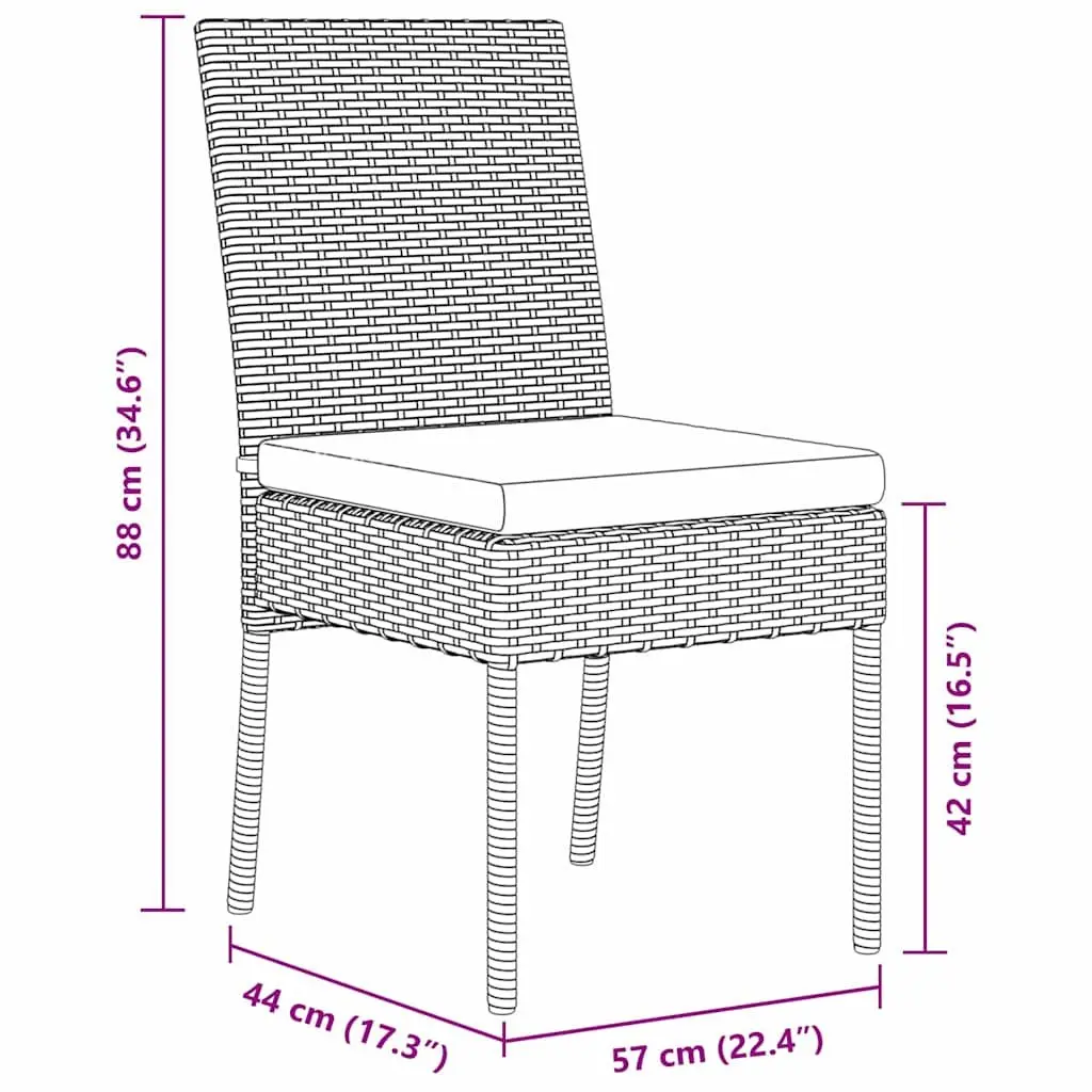 3-Piece Outdoor Dining Set